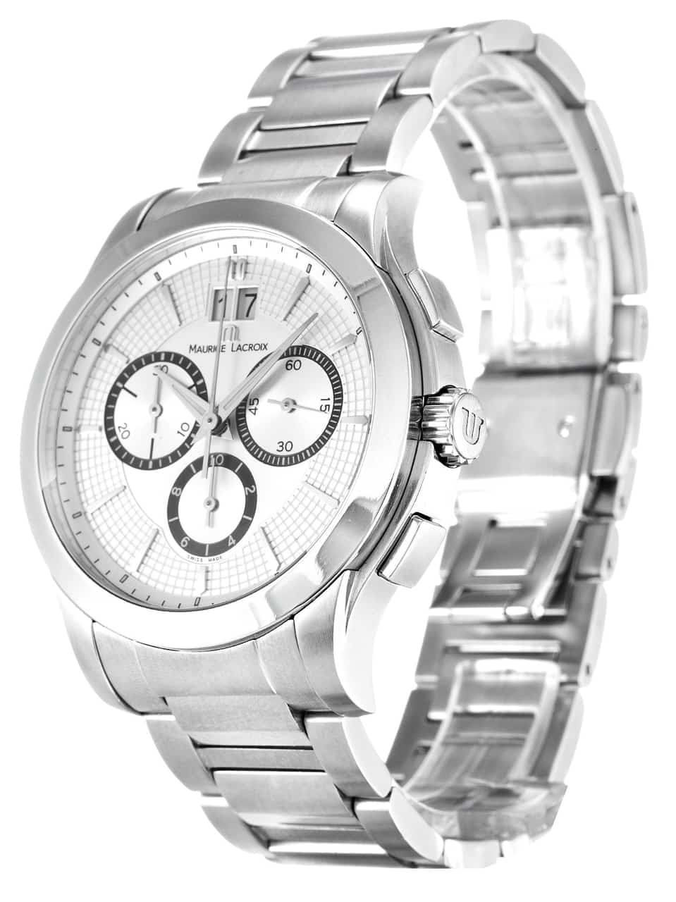 Pre Owned Maurice Lacroix Miros Collection MI1077 SS002 130 Watch